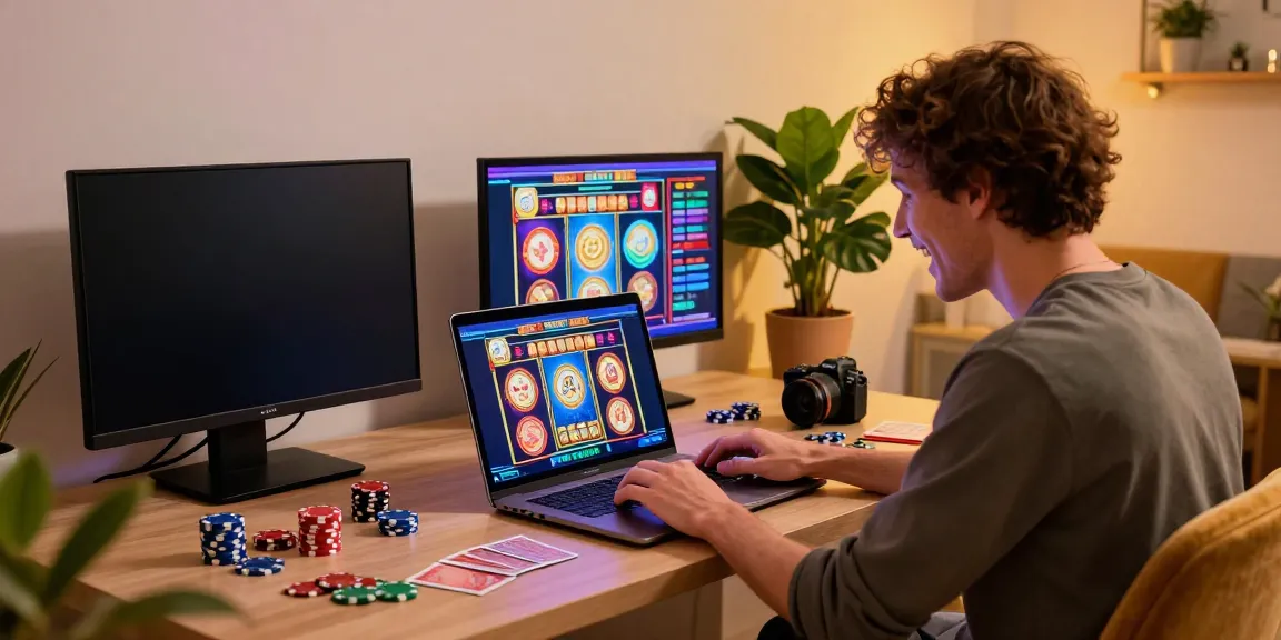 Exciting online gaming atmosphere showcasing non gamstop casinos uk with engaging slot game graphics.