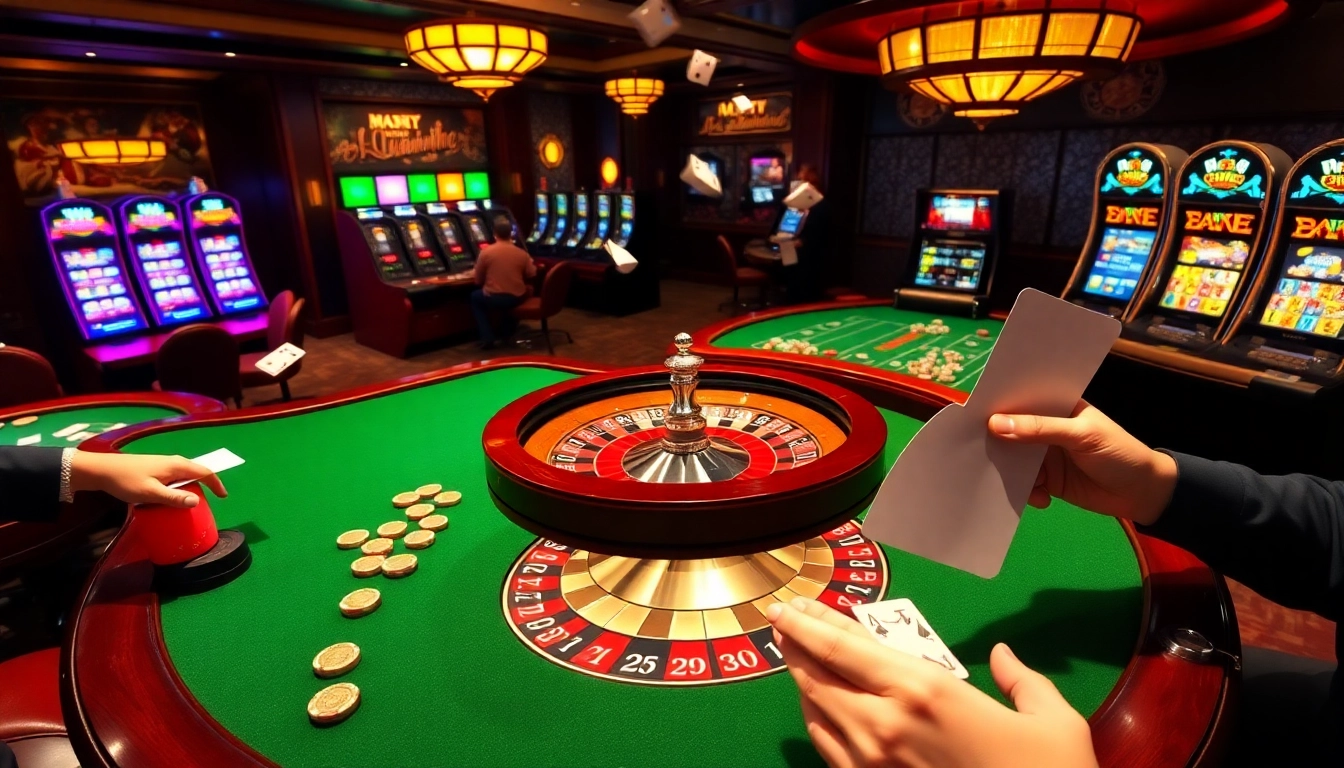Experience thrilling gameplay at https://mb66.golf/ with vibrant casino visuals and exciting betting action.