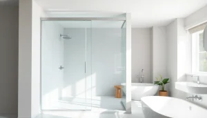 Transform your bathroom with elegant sliding shower doors that blend style and functionality seamlessly.