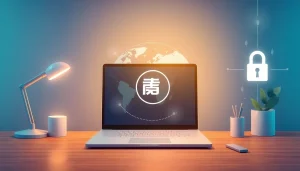 展示现代化工作空间的快连官网，提供快速且安全的互联网连接。