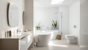 Gestalten Sie Ihr Bad mit modernen sonni sanitär Produkten und eleganten Details.