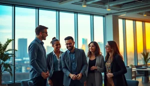 How to find my perfect career through teamwork and collaboration in a modern office.