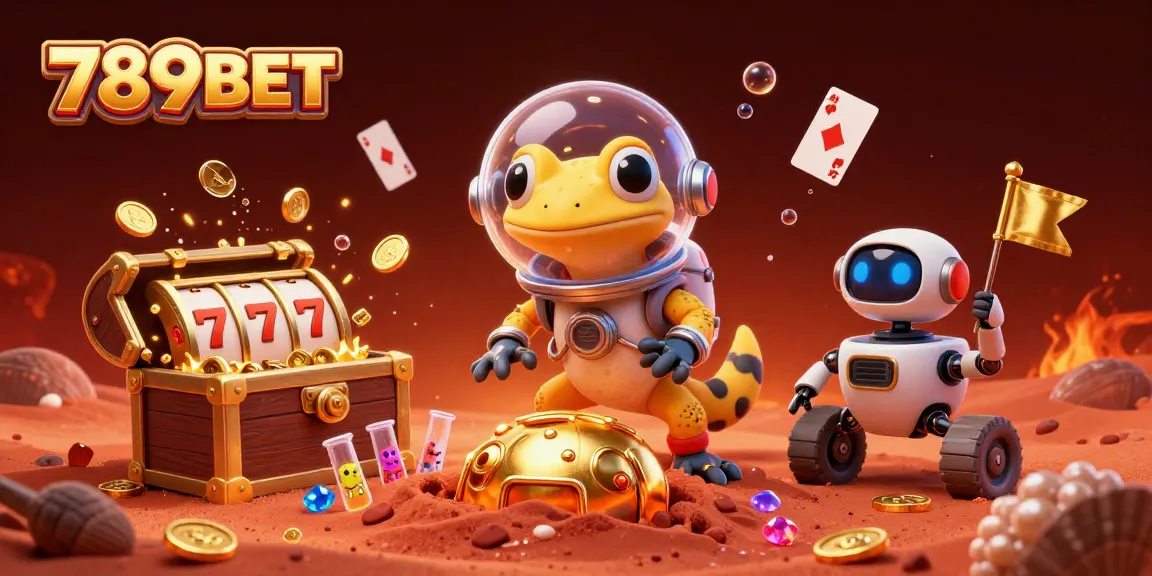 Experience the thrill of 789BET with an exciting casino adventure on Mars featuring the Martian gecko.