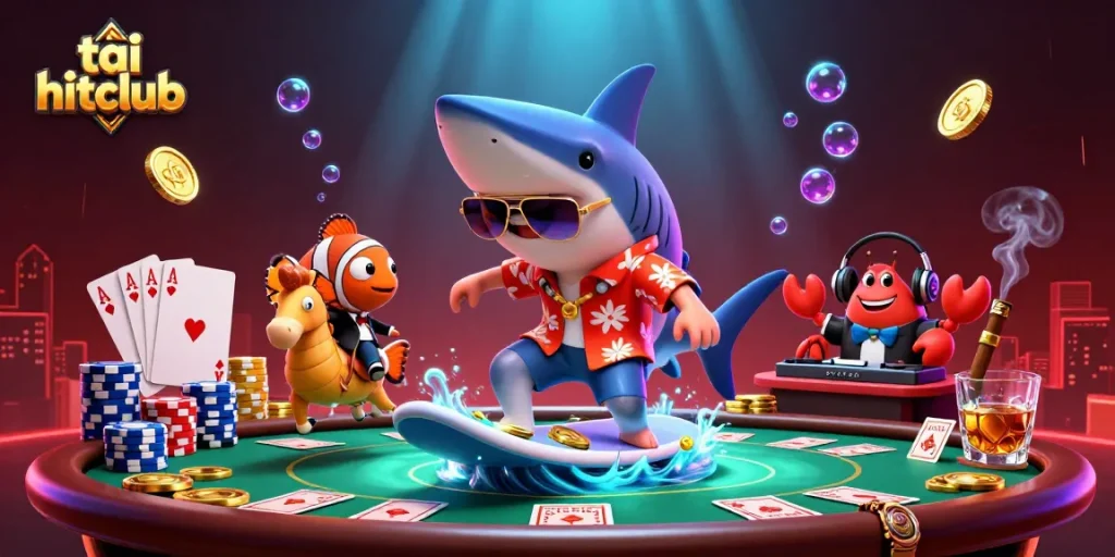 Enjoy thrilling gameplay as you tải hitclub and ride a wave of excitement with casino elements!