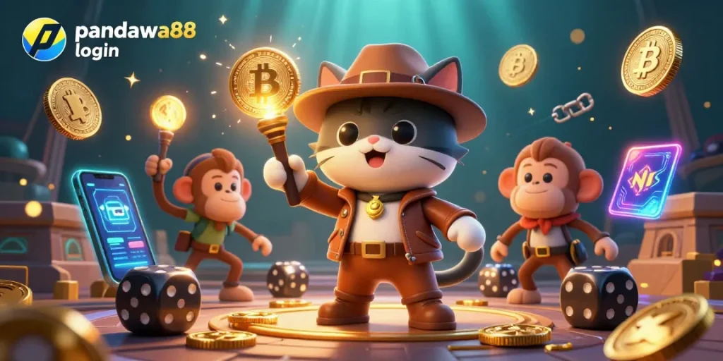 Experience excitement with pandawa88 login as an explorer uncovers golden casino treasures.